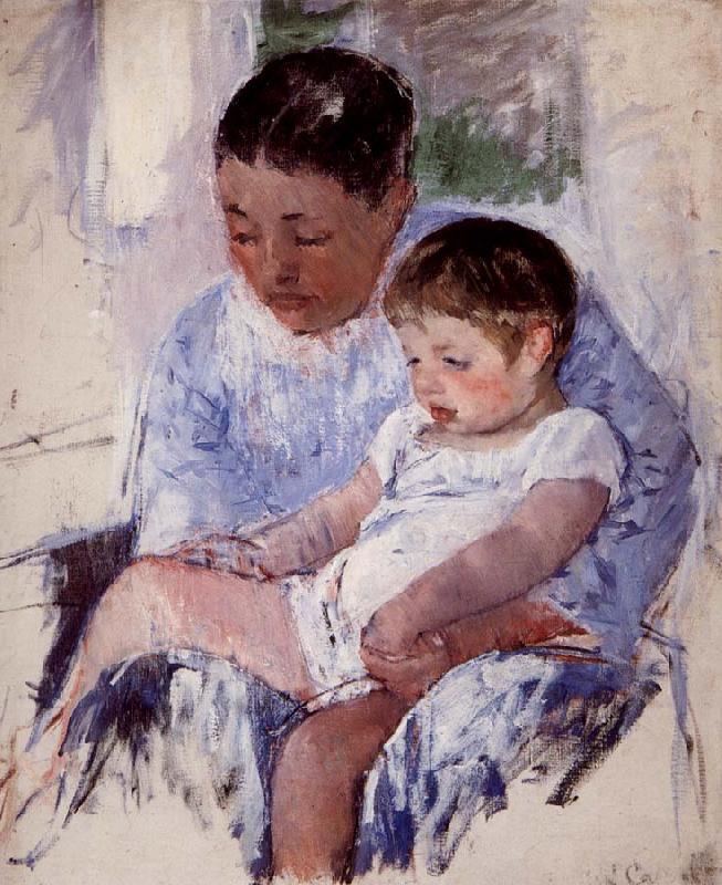 Mary Cassatt Mother and her child